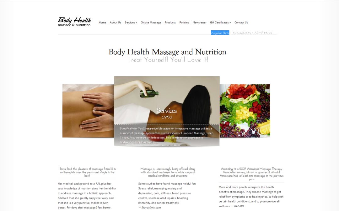 Body Health Massage & Nutrition